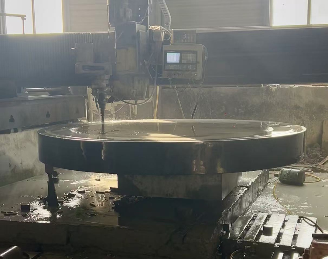 圆形大理石平台