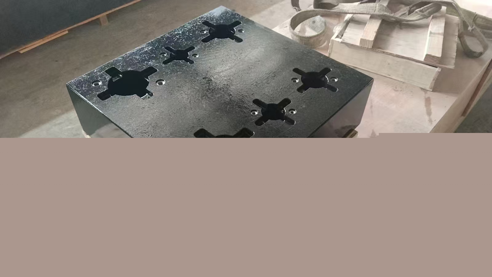 大理石平台打孔构件